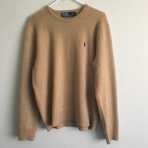 Ralph Lauren polo L lambs wool sweater (worn)